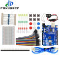 Starter kit 13 in 1 kit new Starter Kit mini Breadboard LED jumper wire button for arduino Compatile with For UNO R3. 