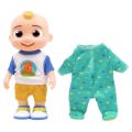 CoComelon Musical Bedtime JJ Doll, Press Tummy and JJ sings 5 Inch Plastic Body With Silicone Head Cocomelon Toy Bedtime Toys for Babies. 
