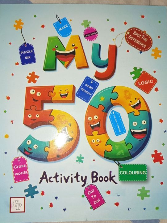 My 50 Activity Book – Turn Learning into Playtime | Daraz.pk