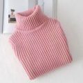 New Sweater Kids Sweaters Autumn Girls Turtleneck Sweaters 1-9Yrs Baby Boys Pullover Winter Knitted Bottoming Boys Sweaters.