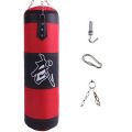 Punch Sandbag Durable Boxing Heavy Punch Bag With Metal Chain Hook Carabiner Fitness Training Hook Kick Fight Karate Taekwondo. 