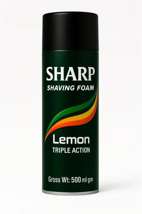 SHARP%20Menthol%20Lemon%20Shaving%20Foam%20%E2%80%93%20400ml%20-%20Girlez%20-%20Image%202