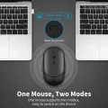 Rechargeable Wireless Mouse Dual Modes Bluetooth-compatible 2.4G USB Silent Ergonomic Mice For Laptop Pad Tablet Macbook Mause. 