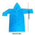 EVA Children Raincoats Raincoat Thickened Waterproof EVA Rain Coat Kids Clear Transparent Tour Waterproof Rainwear Suit. 