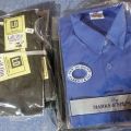 school uniform for boys . government school uniform blue shirt and gray pent. 