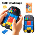 AI Huarong Road Magnetic Suction Block Sliding 500+ Levels Brain-burning Board Game Puzzle Toys Logical Thinking Training Toys. 