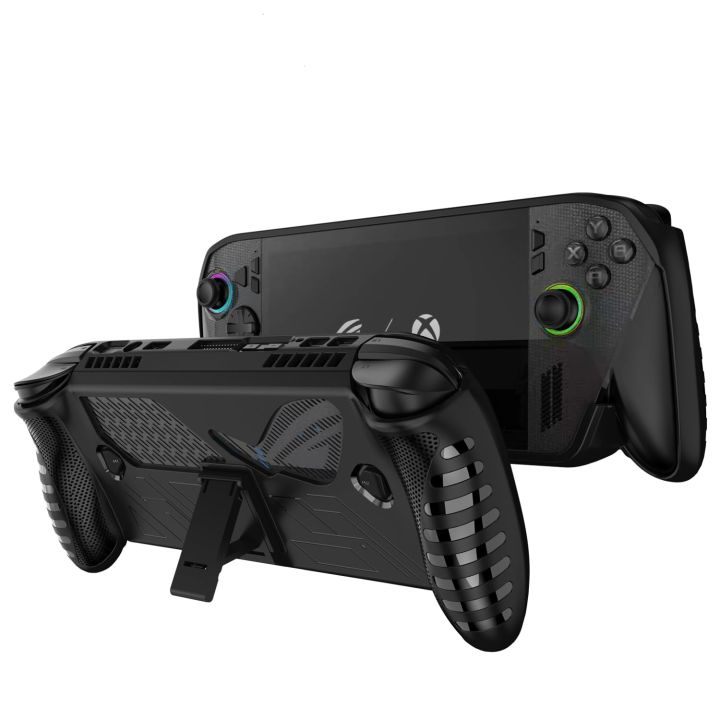 4-in-1%20Protection%20Bundle%20for%20Rog%20Xbox%20Ally%20X%202025%20-%20TPU%20Case%20with%20Kickstand%20&%20Carrying%20Pouch%20&%202x%20Tempered%20Glass,%20Compatible%20wit%20-%20Image%204