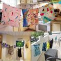Portable Cloths Line With 12 Clips Retractable Laundry Dryer Clothes Rope Drawing Rack. 