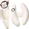 Infant Stroller Neck Pillow Banana Car Seat Head Protector Pillow, Baby Stroller Sleeping Neck Support Pillow, Cartoon Flower. 