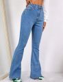 Ladies Jeans Belly Pants / Denim Belly Pants. 