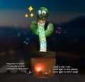 Danceing Cactus Electronics Plush Toy Soft Plush Doll For Baby Playing Item with voice repited & 120 music build in. 