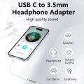 USB Type C to 3.5MM Headphone Earphone Handsfree Converter / Jack Adapter Audio Cable. 