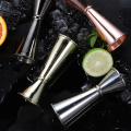 2PCS 30/60ml Cocktail Wine Shaker Measure Cup Stainless Steel Double Shot Drink Spirit Measure Jigger Kitchen Supplies gadget. 
