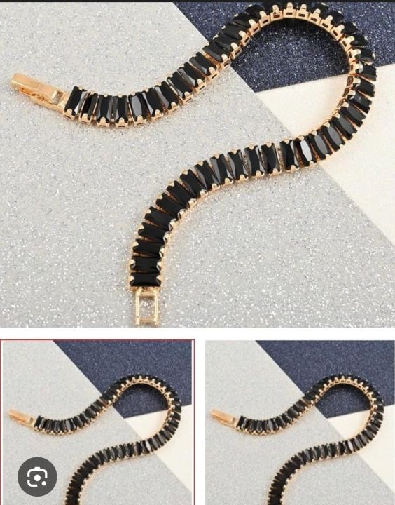 Luxury%20Baguette%20Cut%20Crystal%20Bracelet%20for%20Women%20-%20Elegant%2018K%20Gold%20Plated%20Tennis%20Bracelet%20-%20Red,%20Black%20&%20Champagne%20Colors%20-%20Image%203