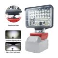 3/4/5/8 Inch Car LED Work Light Flashlights Electric  Spotlight For Milwaukee M&18 18V Li-ion Battery High Low Beam. 