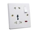 Multifunct ional Universal Socket Wall Light Plug Switch, Heavy-duty 13Aand 20A. 