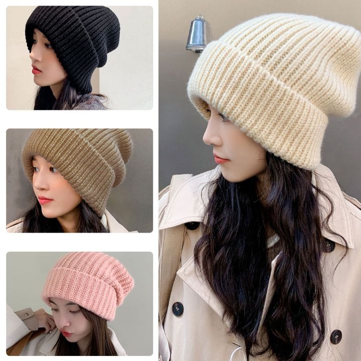 Winter%20Casual%20Warm%20Hats%20Solid%20Color%20Hip%20Hop%20Unisex%20Female%20Beanie%20Caps%20Fashion%20Cute%20Knitted%20Beanies%20Bonnet%20Caps%20-%20Image%202