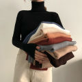 Elegant Turtleneck Women's Sweater Autumn Winter Pullover Slim Bottoming Knitted Tops Casual Long Sleeve Jumper Pull Femme 16675. 
