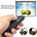 2.4GHz Wireless USB Powerpoint Presentation PPT Flip Pen Pointer Clicker Presenter with Red Light Remote Control for Powerpoint. 