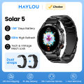 HAYLOU Solar 5 Voice Calling Smartwatch 1.58'' AMOLED Display 60Hz Smart Watch 24H Health Monitoring Sports Smartwatch for Men.