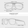 KINGSEVEN Blue Light Blocking Glasses Men/Women Phone Computer Eyewear Rectangle Anti-Blue Glasses. 