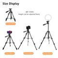 Tripod 3160S Portable Aluminum Dslr Tripod Camera Stand Cellphone Tripod Stand Vlogging Ringlight Holder. 