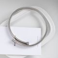 European and American Ins Internet celebrity elastic bracelets with unique style, fashionable, simple and high-end stainless ste. 