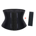 22cm Short 3 Layers Latex Waist Trainer Corset 9 Steel Bones Shapewear Body Shapers Women Corset Slimming Belt Waist Shaper 9052.