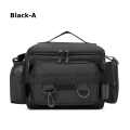 Fishing Tackle Backpack Storage Bag Men Outdoor Shoulder Fishing Lure Gear Bags with Rod Pole Holder Camping Hunting Hiking Pack.