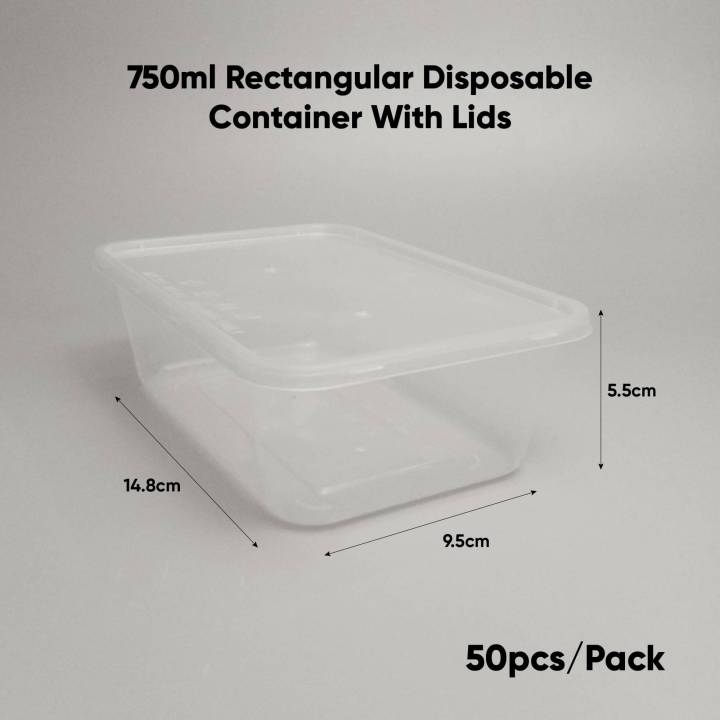 50%20pcs%20750ml%20Plastic%20Disposable%20Boxes%20For%20Food%20Packing%20and%20Food%20Storage%20%7C%20Transparent%20Plastic%20Containers%20with%20Lids%20-%20Image%204