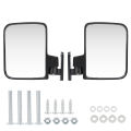 Club Car Side View Mirror Convex Rearview Mirrors Easy Installation Fit for Yamaha. 