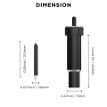 Deep-Point Blade+ Housing For Cricut Maker3/Explore,Cutting Blade For Crafts,Cutting Metallic/Genuine Leather,Aluminum Foil,Etc. 