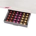 M-Coffee Capsule Holder Capsule Coffee Tea Bag Organiser Drawer Organiser No Need To Punch Holes Space-saving Home Storage Box. 