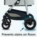 4Pcs/set Baby Stroller Wheel Cover Dustproof Wheelchair Tire Protector Infant Pushchair Pram Wheel Anti-Dirty Case Acce.