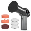 Cordless Eccentric Car Polisher with LCD Screen Car Buffer Polisher Kit 2 Gears of Speeds Adjustable Electric Auto Polishing. 