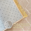 Thickened sponge prayer mat with tassel embossed prayer mat soft and easy to carry can be used in many scenes. 