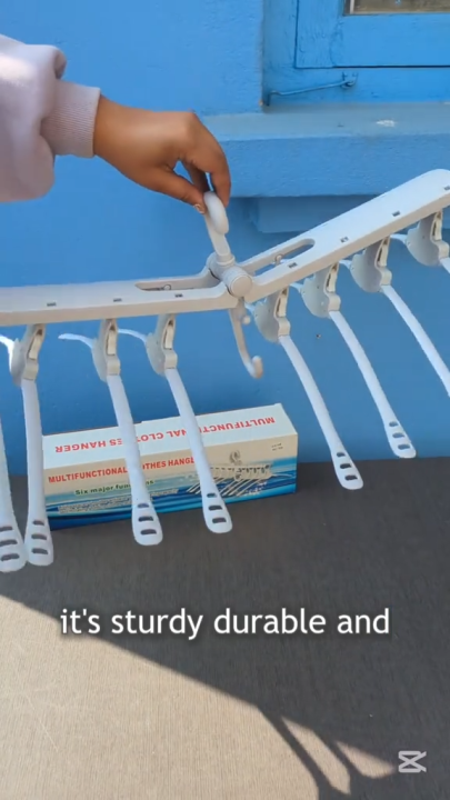 Multi-functional Collapsible Clothes Hanger