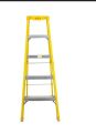 Power Safe Fiberglass Ladder Tested At 90000 Volts And Protect Against Electric Shocks. 