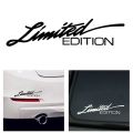 Car Stickers Cool Stickers Limited Edition Creative Vinyl Car Window Sticker Car-styling Decal Black White Fashion 16*3.8cm. 