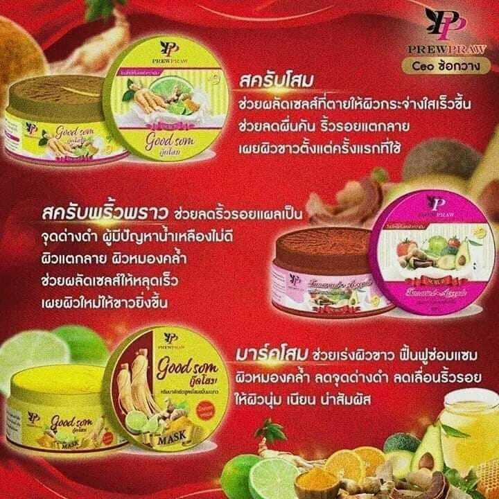 Prewpraw,%20a%20Dazzling%20Scrub.%20Prewpraw,%20a%20Dazzling%20Scrub,%20Ginseng%20and%20Lemon%20Scrub,%20Ginseng%20and%20Lemon%20Mask,%20Scrub%20Mask%20Good%20Som,%20Good%20Ginseng,%20Super%20Ginseng%20-%20Image%2010