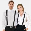 Suspenders For Men Pants Apparel Adult Suspender Man Shirt Dress Women Wedding Party Solid Colors Suit Skirt With Braces Straps.
