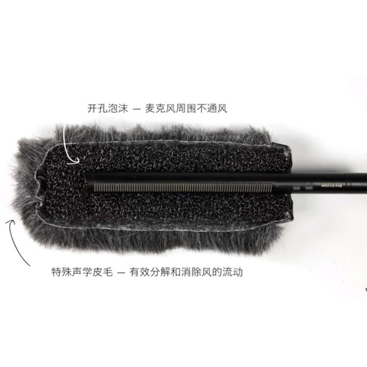 Blue%20Mantis%20Dead%20Cat%20Slip-on%20Windshield%20Microphone%20Fur%20Cover%20Pop%20Fliter%20Interview%20Mic%20Outdoor%20Shortgun%20For%20Mic%20Furry%20Windscreen%20-%20Image%203