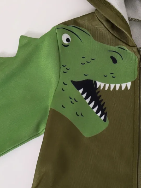 Spring%20Autumn%20Baby%20Boy%20Dinosaur%20Print%20Long%20Sleeve%20Hooded%20Jacket%20And%20Trousers%20Cute%20Two-Piece%20Set%20for%20Toddlers%20And%20Infants%20-%20Image%205