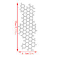 Honeycomb Metal Cutting Dies Stencils Scrapbooking Decorative Embossing Folder Carbon Steel Paper Card DIY Die Cuts.