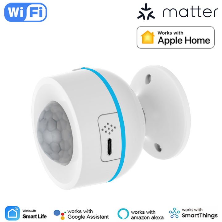 Tuya Matter Thread Smart PIR Motion Sensor Wireless Human Body Motion ...
