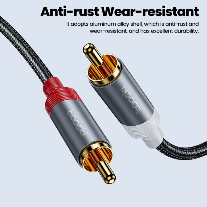 Toocki%20RCA%20Cable%203.5mm%20Jack%20to%202%20RCA%20Aux%20Audio%20Cable%203.5mm%20to%202RCA%20Male%20Adapter%20Splitter%20for%20TV%20Box%20Apple%20TV%20Speaker%20Wire%20Cord%20-%20Image%203