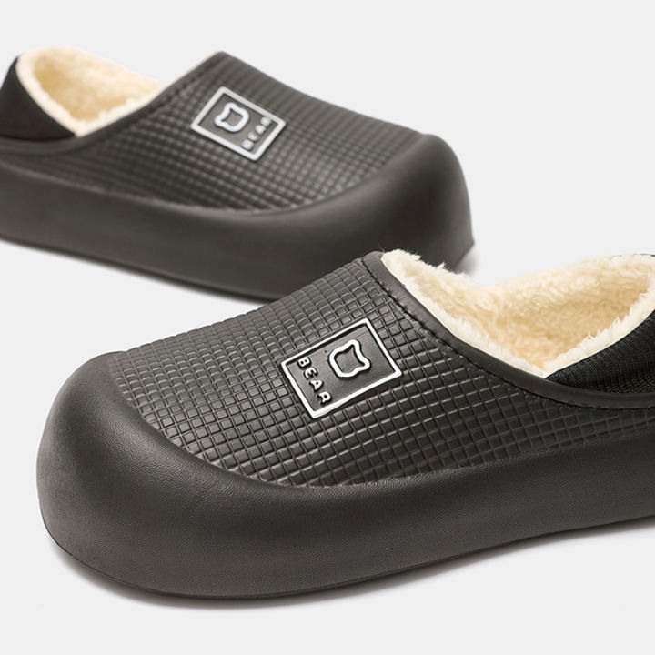 Waterproof%20Cotton%20Slippers%20for%20Women%20Men%20Winter%20Outdoor%20Indoor%20Non%20slip%20Home%20Plush%20Shoes%20Thick%20Bottom%20Cute%20Bear%20Shoes%20Couple%20-%20Image%205