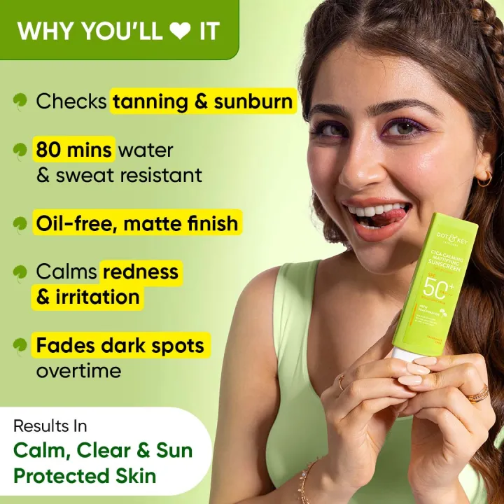 Dot%20&%20Key%20Cica%20+%20Niacinamide%20Mattifying%20Sunscreen%20SPF%2050+%20PA++++%2050g%20-%20Image%204