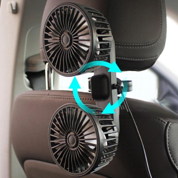 USB%20Automotive%20Fan%20Portable%20Air%20Conditioner%20Cars%20Electric%20Fan%20for%20Home%20Office%20360%20Degree%20Rotatable%20Dual%20Head%203%20Speed%20Seat%20Fan%20-%20Image%203