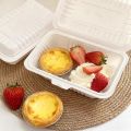 10/20PCS Disposable Lunch Boxes Plastic Salads Sandwiches Takeaway Kitchen Fridge Restaurant Picnic Food Container.